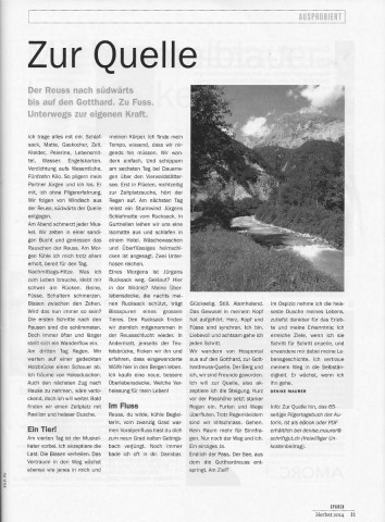 SPUREN_auf den Gotthard_sw